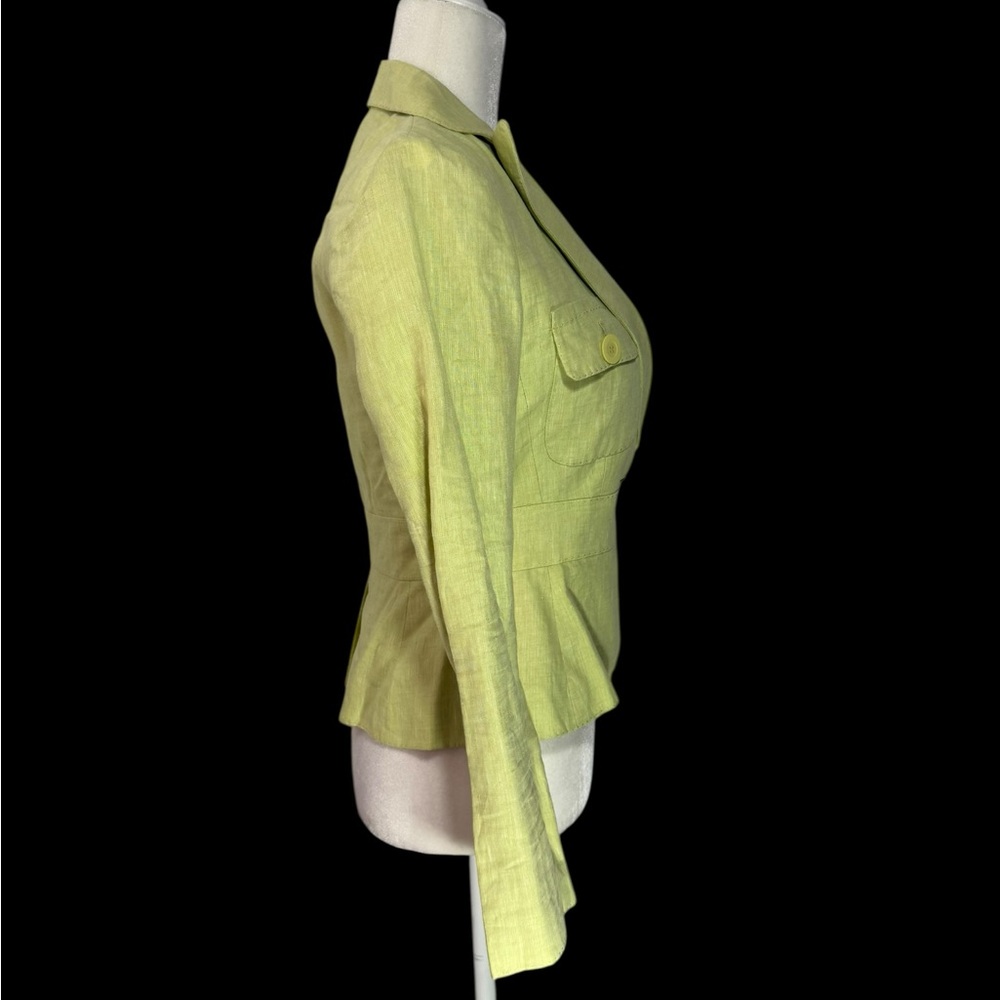 Max Studio Light Green Blazer - image 7